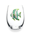 Jeweled Stemless Wine Glass