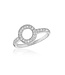 Gold Heart "Mom" Stack Ring