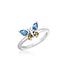 Gold Heart "Mom" Stack Ring