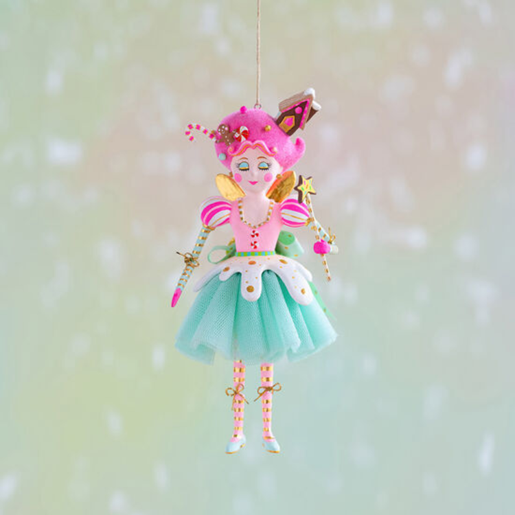 GLITTERVILLE Sugar Plum Fairy Ornament - Amber Marie and Company