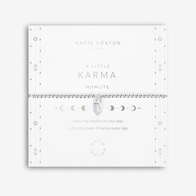 KATIE LOXTON Affirmation Crystal A Little 'Karma' Bracelet Amber