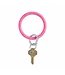 Silicone Big O Key Ring Confetti