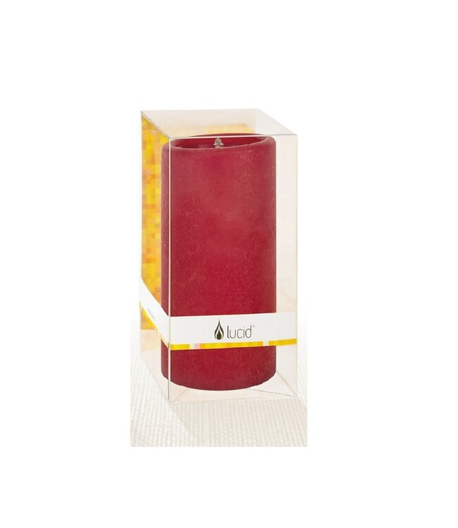 Ruby 3x6 Pillar Candle