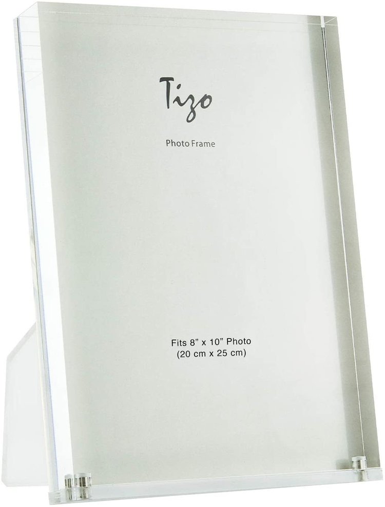 TIZO Acrylic Frame Clear Back 8x10 Amber Marie and Company