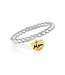 Gold Heart "Mom" Stack Ring