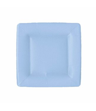 Grosgrain Light Blue - Salad/Dessert Plate Square