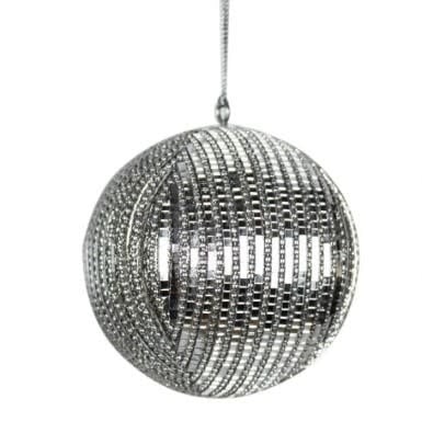 4” Mirrored Jewel Ball Ornament - Amber Marie and Company