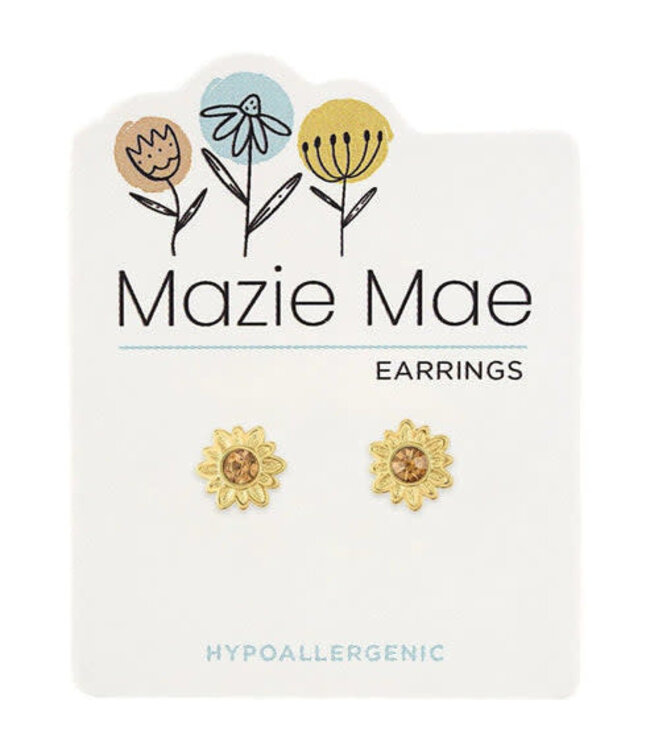 Gold Mazie Mae Earring