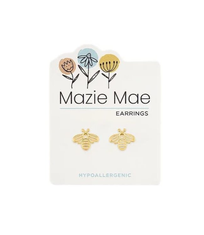 Gold Mazie Mae Earring