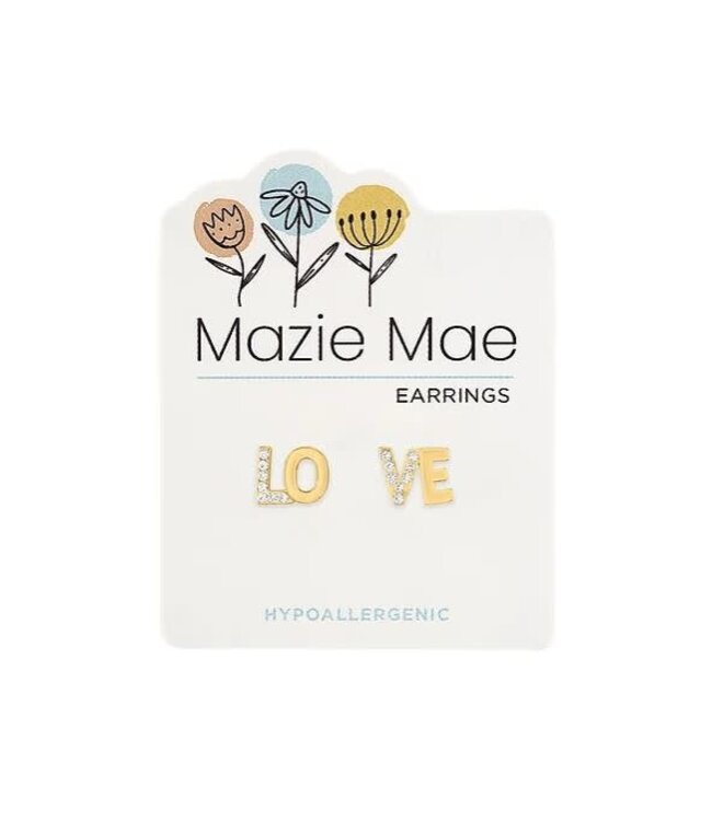 Gold Mazie Mae Earring