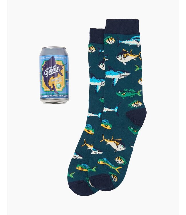 HATLEY LITTLE BLUE HOUSE INC. Men's Beer Can Socks