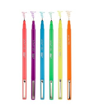 Neon Le Pen Fine Point Markers