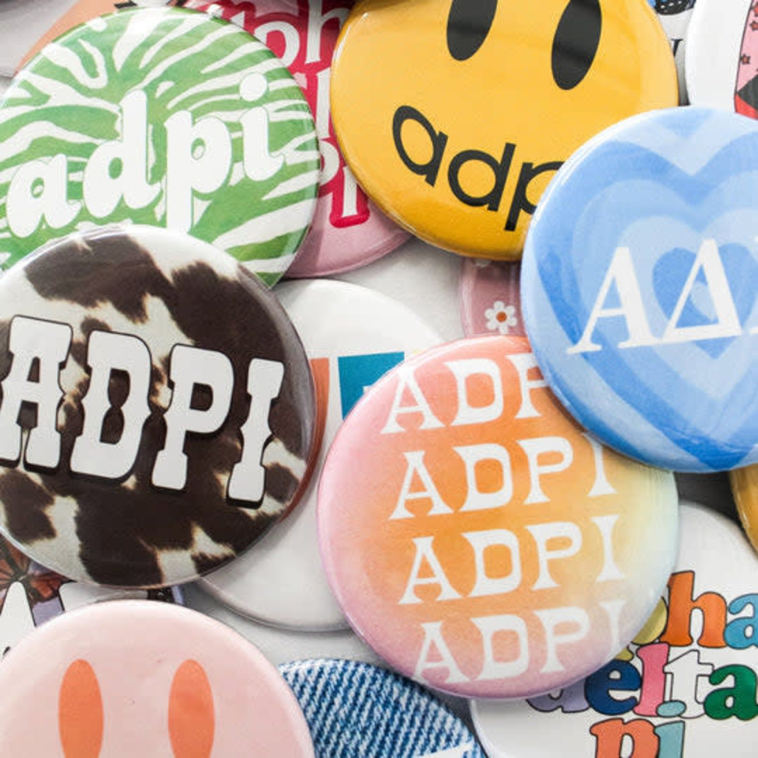 DUO THREADS Assorted Sorority Buttons - Amber Marie and Company
