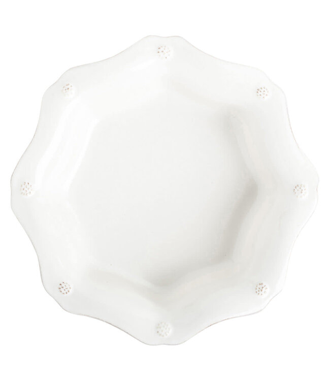 JULISKA Berry and Thread Whitewash Pasta/Soup Bowl