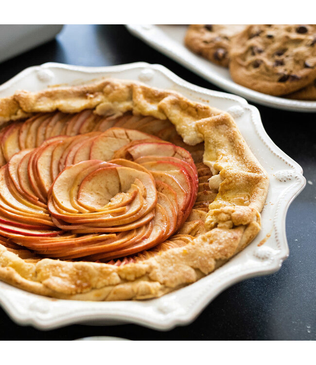 JULISKA Berry & Thread Pie Dish - Whitewash