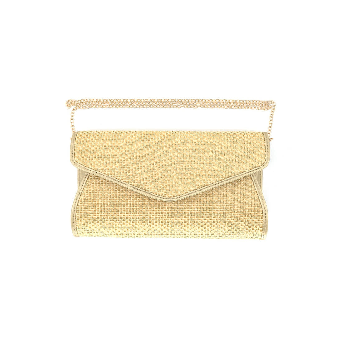BC HANDBAGS Straw Clutch Amber Marie and Company