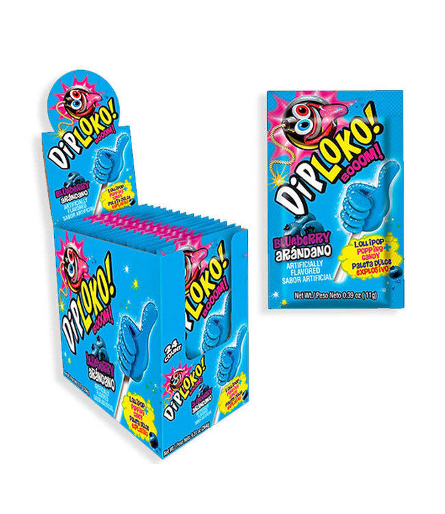 Dip Loko Lollipop With Popping Candy