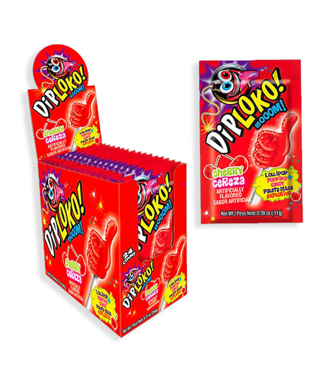 Dip Loko Lollipop With Popping Candy