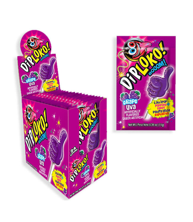 Dip Loko Lollipop With Popping Candy