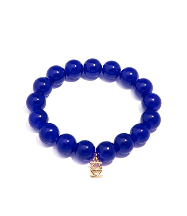 Glass Bead Stretch Bracelet