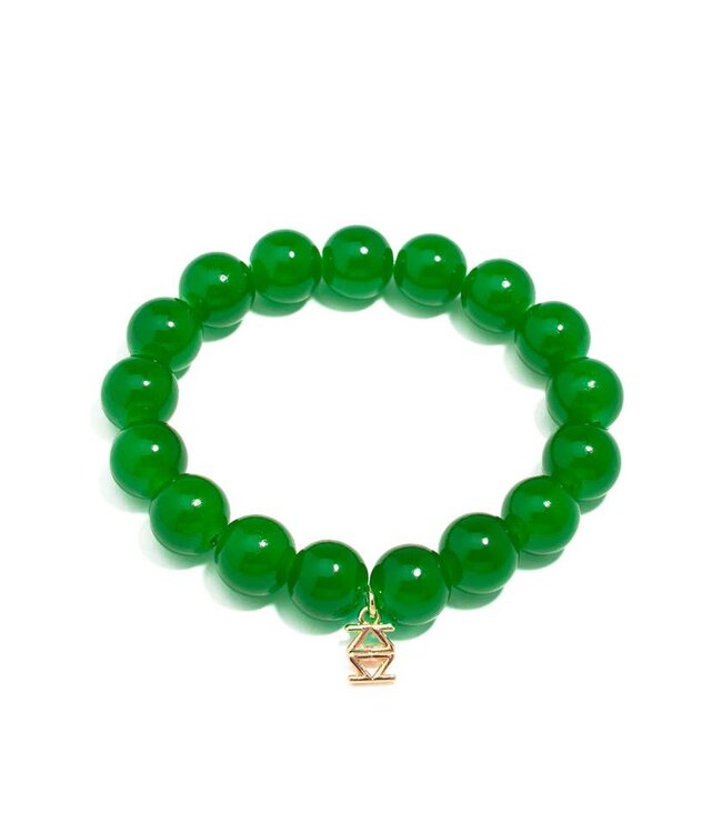 Glass Bead Stretch Bracelet