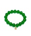 Glass Bead Stretch Bracelet