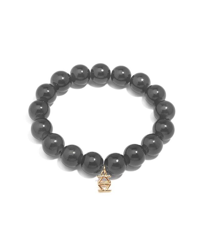 Glass Bead Stretch Bracelet