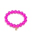 Glass Bead Stretch Bracelet