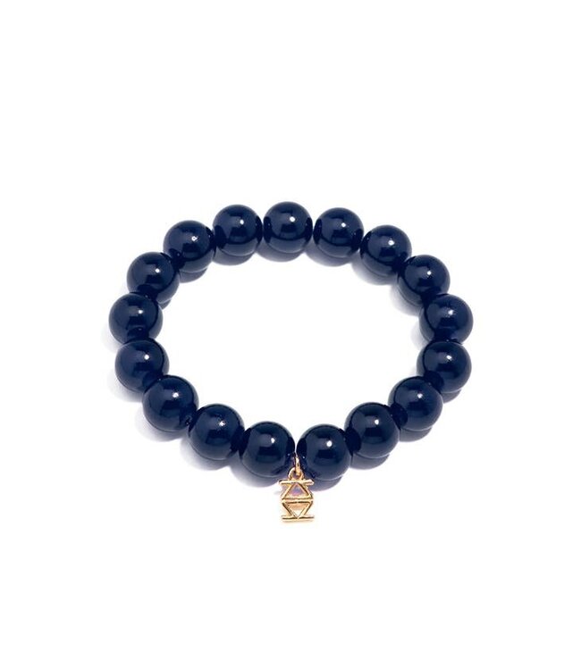 Glass Bead Stretch Bracelet