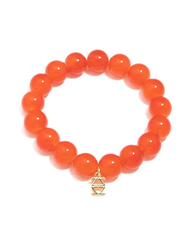 Glass Bead Stretch Bracelet