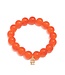 Glass Bead Stretch Bracelet