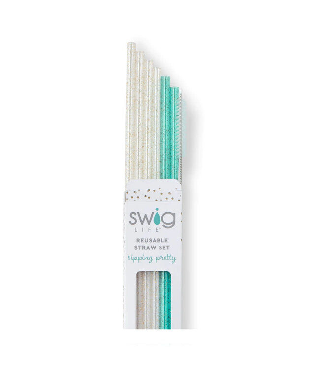 SWIG Reusable Straw Set