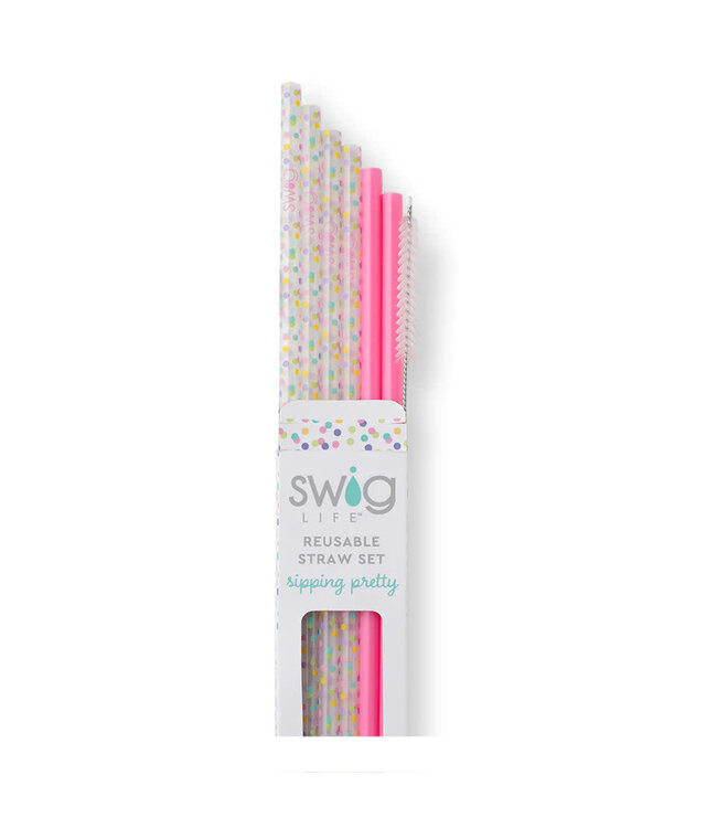 SWIG Reusable Straw Set