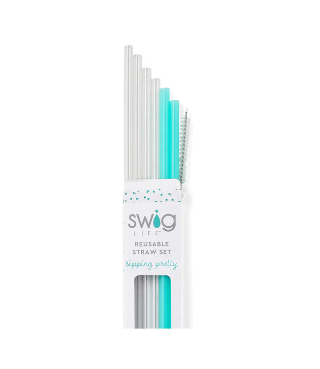 SWIG Reusable Straw Set