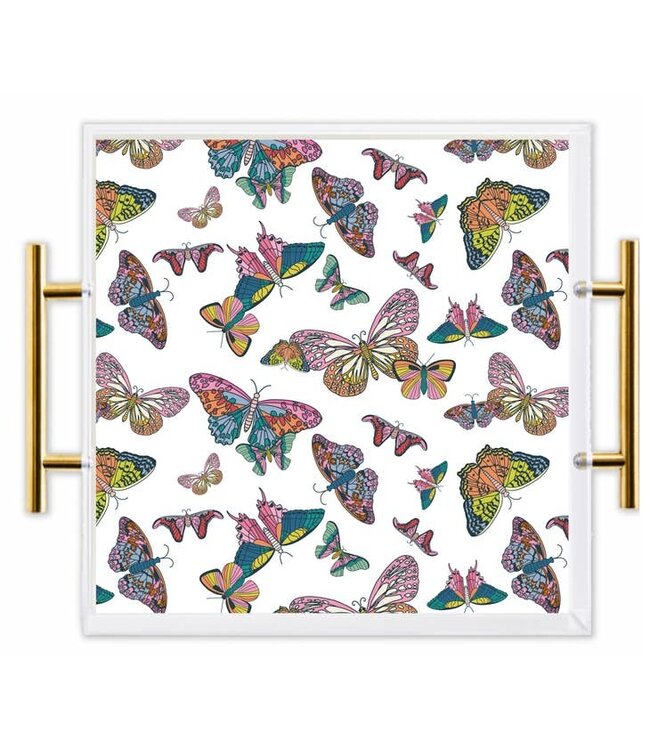 Butterfly Kisses Large Tray