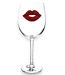 Jeweled Stemmed Wine Glass