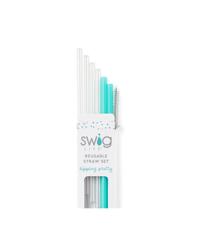 SWIG Reusable Straw Set