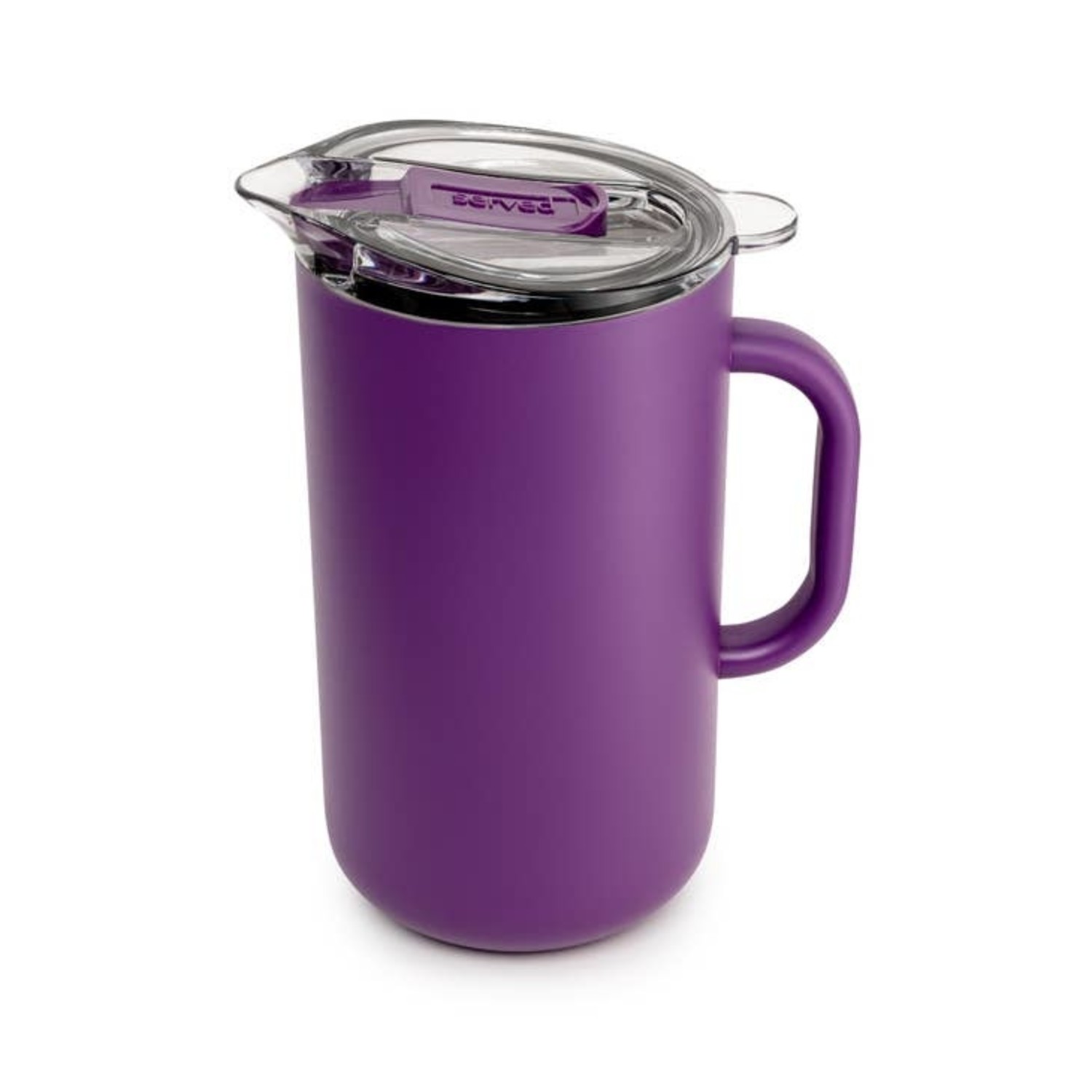Served 2L_Pitcher served Brand  Premium Pitcher (2L) - Keep Drinks Cold or  Hot for Hours with our Vacuum-Insulated, Double-Walled, Copper-Lined