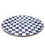 MACKENZIE CHILDS Royal Check Enamel Oval Platter