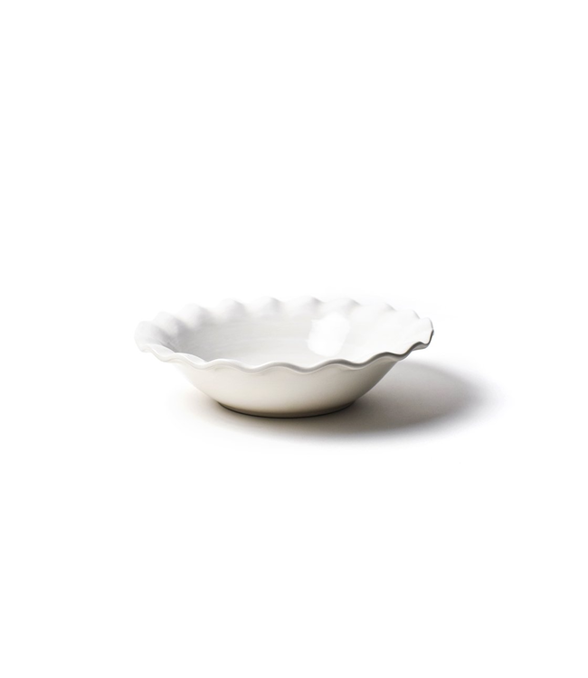 Signature Ruffle 11 Best Bowl White