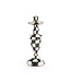 MACKENZIE CHILDS Courtly Check Enamel Candlestick - Medium