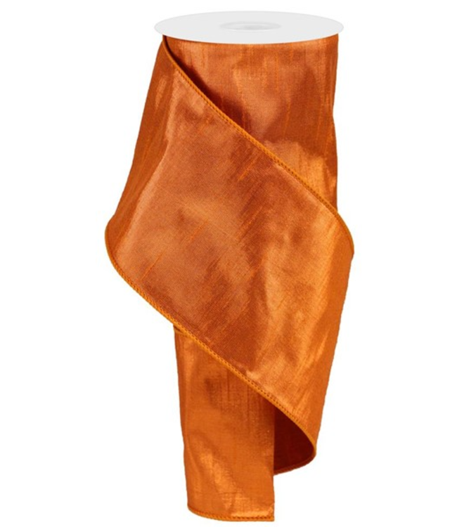 4"X10yd Metallic Dupioni Ribbon