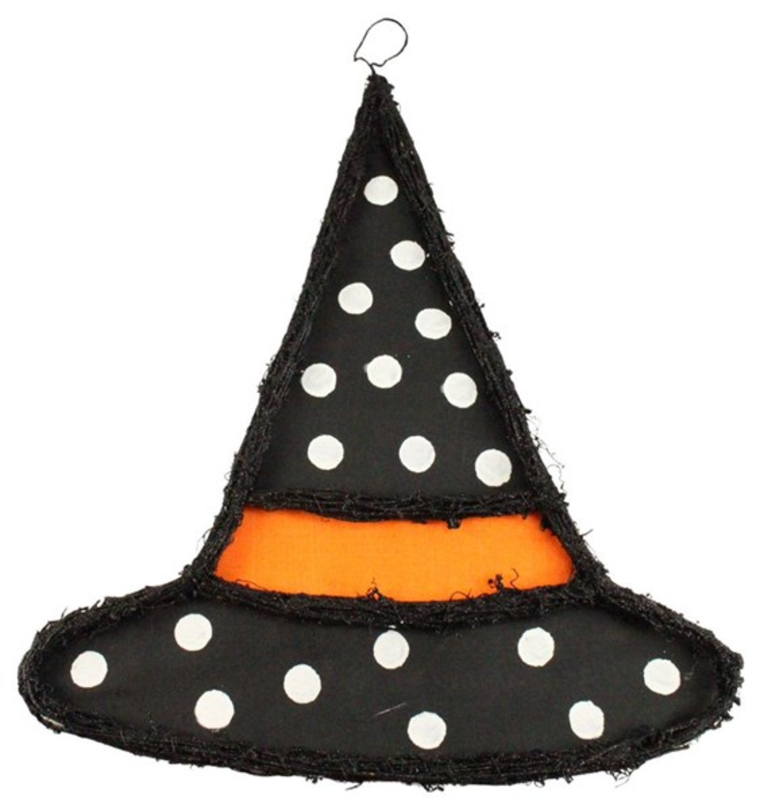 AMBER MARIE AND CO Vine/Fabric Witch Hat - Amber Marie and Company