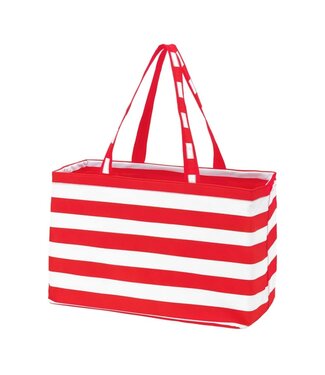 Red Stripe Ultimate Tote