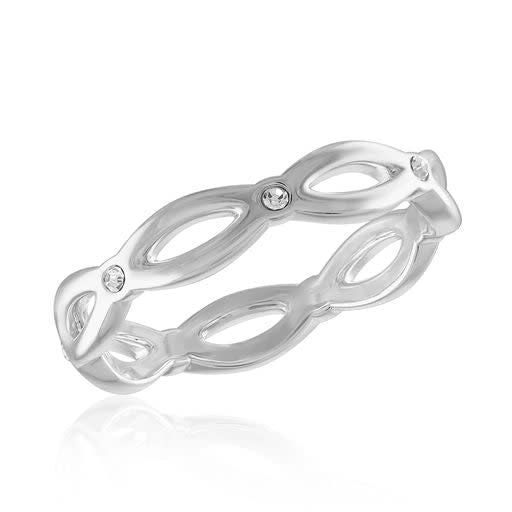Infinite CZ Loop Stack Ring - Amber Marie and Company