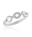 Gold Heart "Mom" Stack Ring