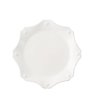 JULISKA Berry & Thread Scallop Salad Plate - Whitewash
