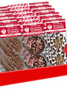 Hot Cocoa/Latte Topper: Marshmallow Dark Chocolate Peppermint - 18ct