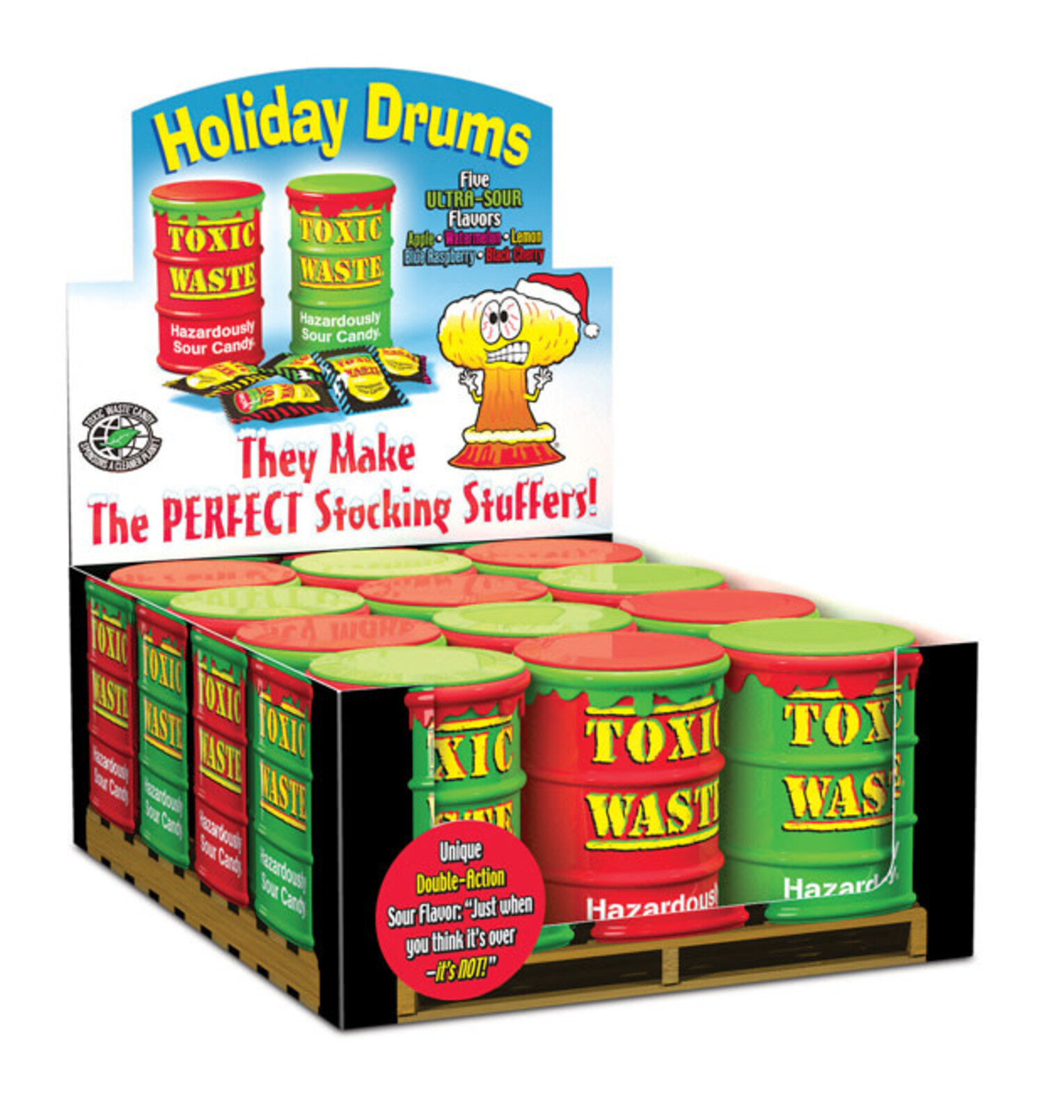 Toxic Waste Holiday Drums