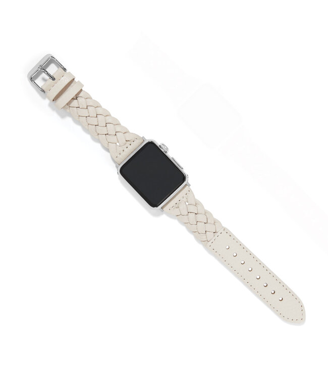 BRIGHTON Sutton Braided Leather Watch Band